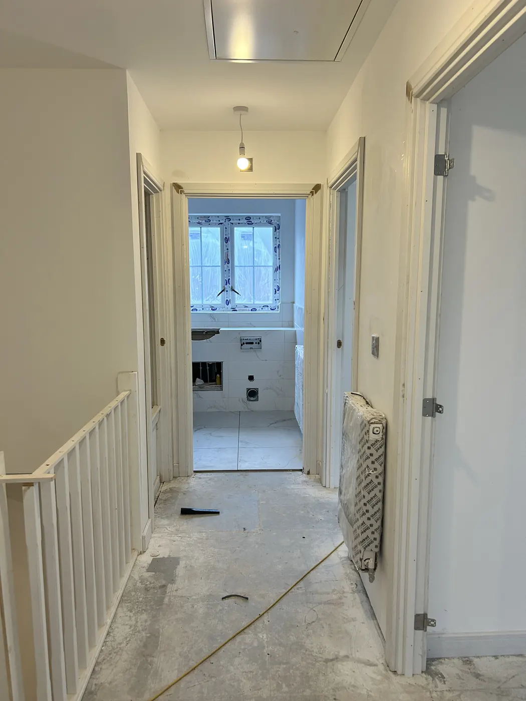 Second Bellway Lymm plot before decoration